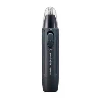 Hitachi Nose Hair Cutter H Gray Washable Battery Operated Men s BMH-02D