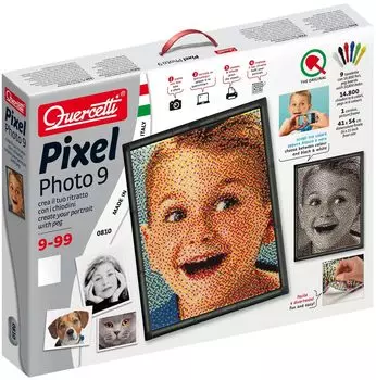 Hitech Quercetti Pixel Photo Art 9 головоломка P0810