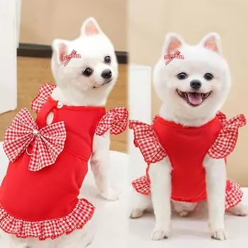 Хиты продаж осень-зима одежда для домашних животных собак кошек новинки товары для собак кошачий свитер бархат можно водить средние и крупные собаки XS (bust 30cm 1-1.5kg pet)