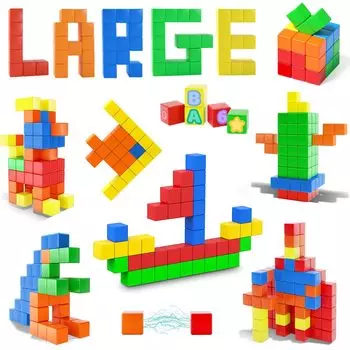 HIWO Магнитный куб Магнитный блок куб 58 шт 30 мм 3D головоломка строительные блоки обучающая игрушка 3D игрушка форма математический куб магнит тренировка мозга раннее