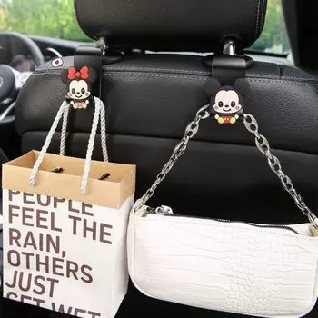 HiyakuJapan Крючок для автокресла, Крючок для автокресла, Крючок на подголовник, Милый, Стильный, Хранение в автомобиле, Нет