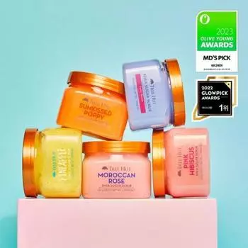 Хижина на дереве [планирование раздачи шпателя нет. 1 в течение 7 лет подряд] Сахарный скраб Tree Hut Shea 510 г 14 видов на выбор 1 клубника 510 г