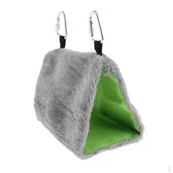 Хижина Подвесной гамак Клетка для зябликов для попугаев-хомяков