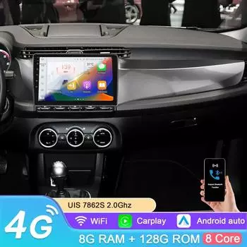 Hizpo Carplay 2din Android 13 автомобильное радио для Alfa Romeo Giulietta 2010 - 2014 Furgonato GPS навигация головное устройство Carplay 4G RDS DSP интеллектуальное стерео P1L 4Core 1G 16G