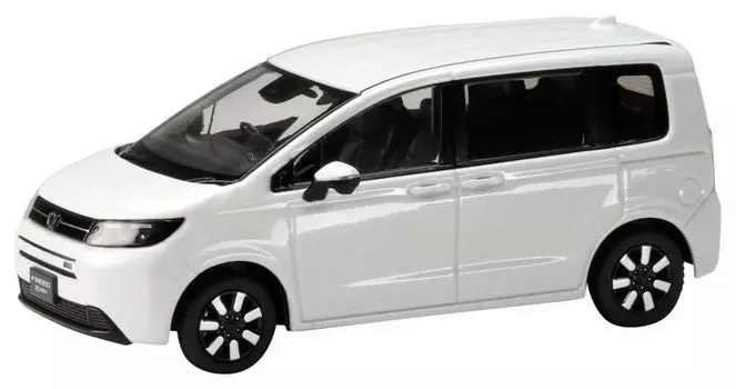 HJ43 Honda Freed Platinum White Pearl Готовый продукт 1/43
