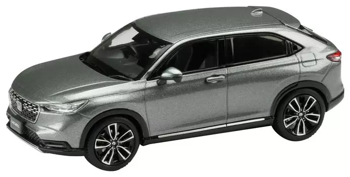 HJ43 Honda VEZEL подлинный опционально оборудованный автомобиль метеоритного серого металлика готовый продукт 1/43