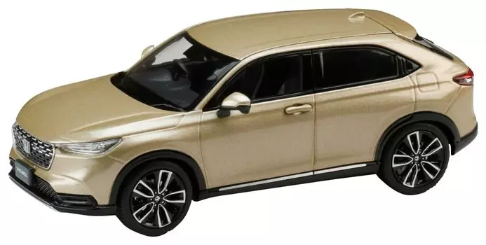 HJ43 Honda VEZEL подлинный опционально оборудованный автомобиль песочного цвета хаки перламутровый готовый продукт 1/43