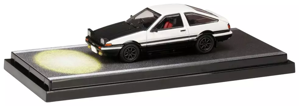 HJ64 164 Toyota Sprinter Trueno GT APEX (АЕ86) Первоначальная модель с двигателем D против модели Tomoyuki Tate Завершенный продукт