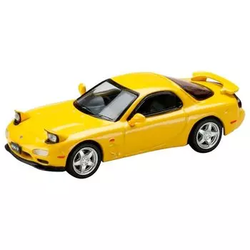 HJ64 1/64 Anfini RX-7 (FD3S) TYPE RS competition yellow mica Finished product