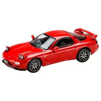 HJ64 1/64 Anfini RX-7 (FD3S) TYPE RS custom version vintage red Finished product