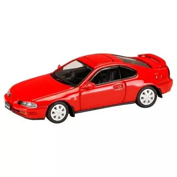 HJ64 1/64 Honda Prelude 2.2Si-VTEC (ВВ4) Ранняя модель милан красный Готовый продукт