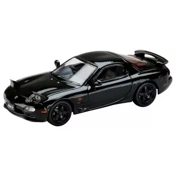 HJ64 1/64 Мазда RX-7 (ФД3С) ТИП RS-R /Роторный двигатель Автомобиль ограниченной серии в честь 30-летия, цвет: блестящий черный Готовый продукт