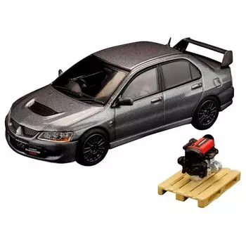 HJ64 1/64 mitsubishi lancer evolution 8 MR GSR С моделью дисплея двигателя, цвет средний пурпурно-серый слюда Готовый продукт