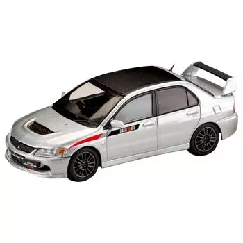 HJ64 1/64 mitsubishi lancer evolution 9 MR GSR JDM custom With engine display model cool silver metallic Finished product