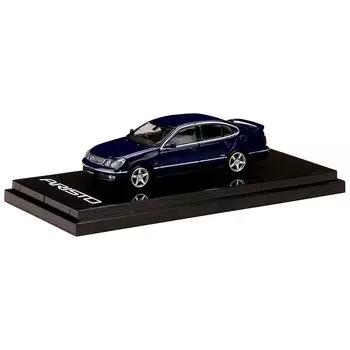 HJ64 1/64 toyota Aristo V300 VERTEX EDITION Early model dark blue mica Finished product