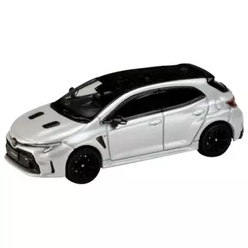 HJ64 1/64 toyota GR Corolla RZ platinum white pearl mica Finished product