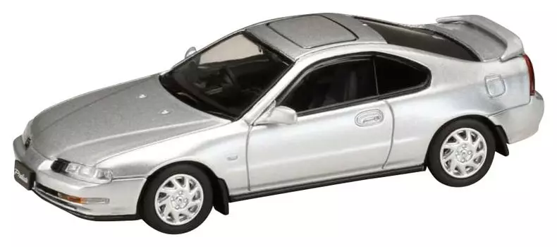HJ64 Honda Prelude Late Model Sebring Silver Metallic Finished Product 1/64 2.2Si-VTEC (BB4)