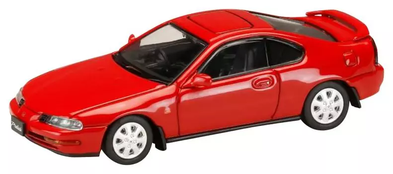 HJ64 Honda Prelude Ранняя модель Milan Red Завершенный продукт 1/64 2.2Si-VTEC (ВВ4)