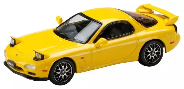 HJ64 Infini TYPE RS Custom Version Sunburst Yellow Готовый продукт 1/64 RX-7 (ФД3С)