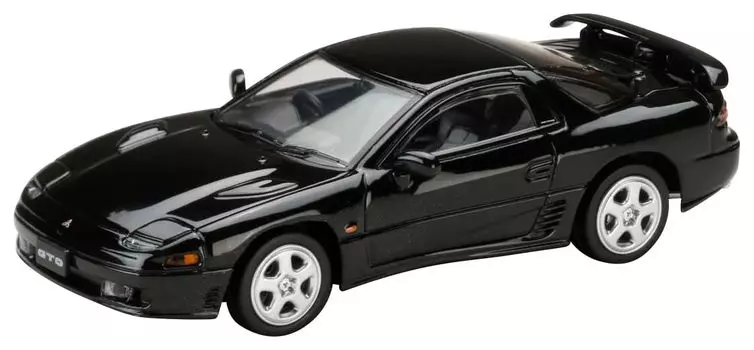 HJ64 Mitsubishi GTO TWINTURBO Tuscany Black Pearl Finished Product 1/64