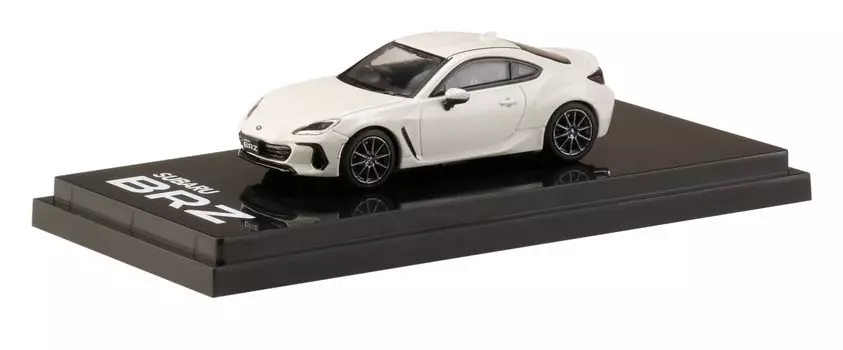 HJ64 Subaru BRZ S Кристально-белый жемчуг Готовый продукт HJ641047AW 1/64 (ZD)