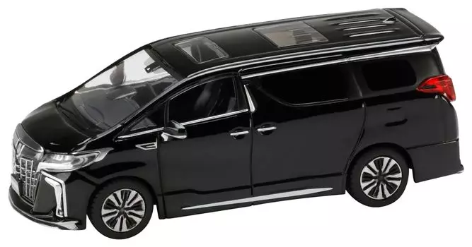 HJ64 Toyota Alphard Custom Люк на крыше черный готовый продукт 1/64 версия/с
