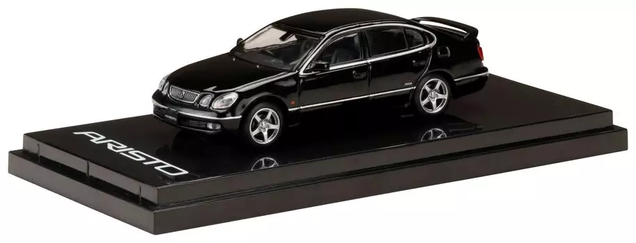 HJ64 Toyota Aristo V300 VERTEX EDITION Ранний тип Черный Готовый продукт 1/64
