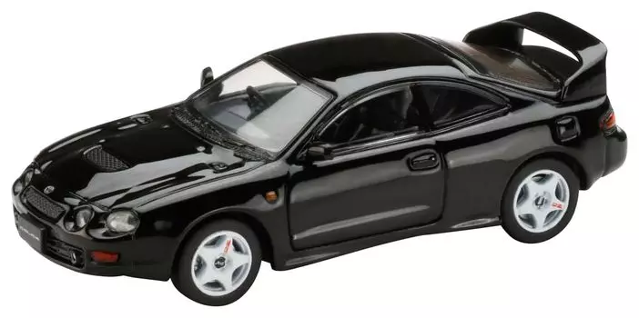 HJ64 Toyota Celica JDM STYLE Black Finished Product 1/64 GT-FOUR (ST205)