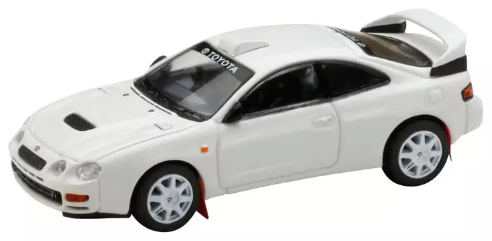 HJ64 Toyota Celica WRC Edition Custom Version 8 Spokes Wheel Super White II Finished Product 1/64 GT-FOUR (ST205) /