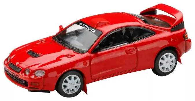 HJ64 Toyota Celica WRC Edition Custom Version 8 Spokes Wheel Super Red IV Завершенный продукт 1/64 GT-FOUR (СТ205) /