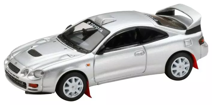 HJ64 Toyota Celica WRC Edition Кастомная версия 8-спицевые колеса серебристый готовое изделие 1/64 GT-FOUR (СТ205) /