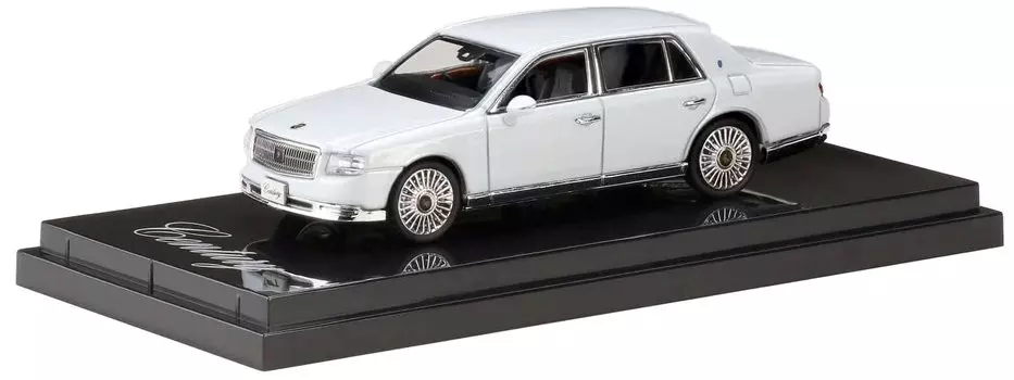 HJ64 Toyota Century Pearl White Готовый продукт 1/64 (UWG60) (Пользовательский цвет)