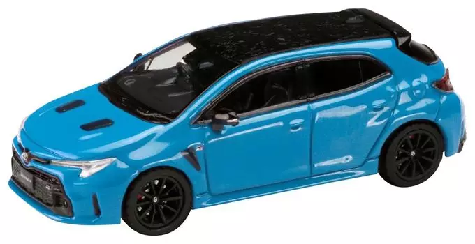 HJ64 Toyota GR Corolla RZ Cyan Metallic Готовый продукт 1/64