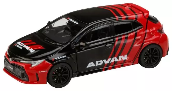 HJ64 Toyota GR Corolla RZ YOKOHAMA ADVAN COLOR Готовый продукт 1/64