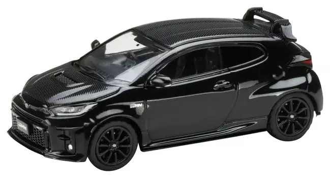 HJ64 Toyota GRMN YARIS Circuit Package Precious Black Pearl Finished Product 1/64
