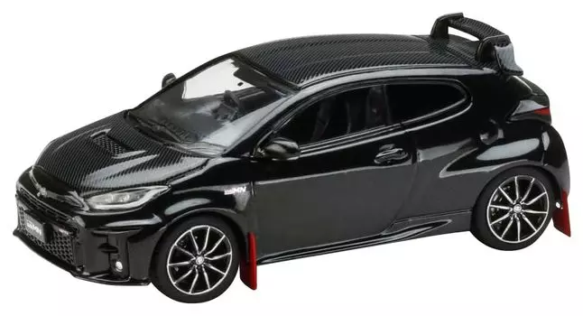 HJ64 Toyota GRMN YARIS Rally Package GR with parts Precious Black Pearl Finished Product 1/64