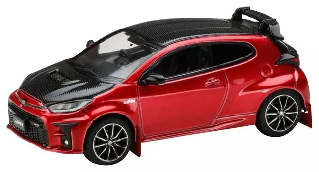 HJ64 Toyota GRMN YARIS Rally Package GR с деталями Emotional Red II Завершенный продукт 1/64