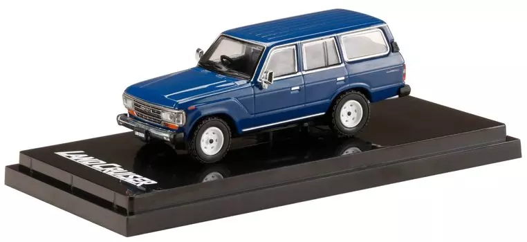 HJ64 Toyota Land Cruiser 60 GX 1988 Синий Готовый продукт HJ641039BBL 1/64 синий