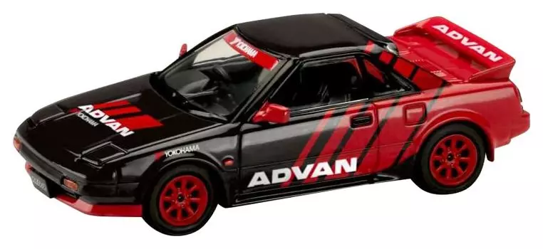 HJ64 Toyota MR2 SUPER CHARGER YOKOHAMA ADVAN COLOR Готовый продукт 1/64 1600G-LIMITED