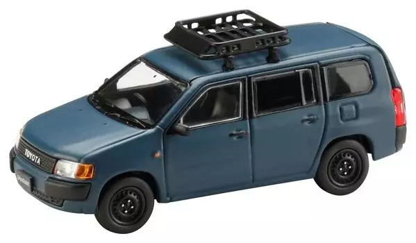 HJ64 Toyota Probox Custom Version Matte Blue Готовый продукт 1/64