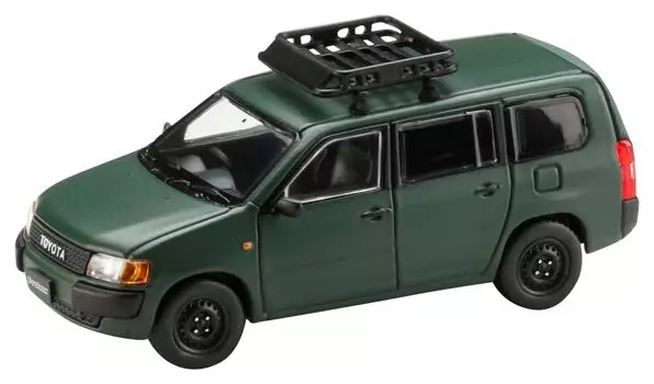 HJ64 Toyota Probox Custom Version Matte Green Готовый продукт 1/64