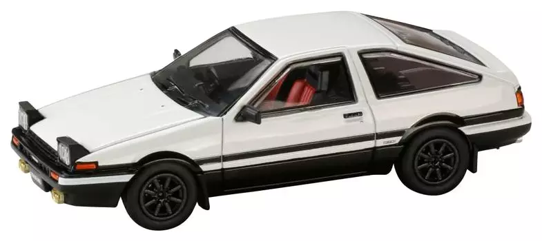 HJ64 Toyota Sprinter Trueno GT APEX JDM Style Готовый продукт 1/64 (АЕ86) Белый черный