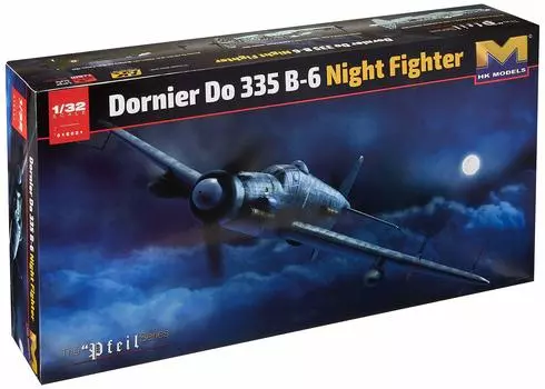 HK Model Dornier German Air Force Night Fighter Plastic Model 01E021 1/32 Do335B-6