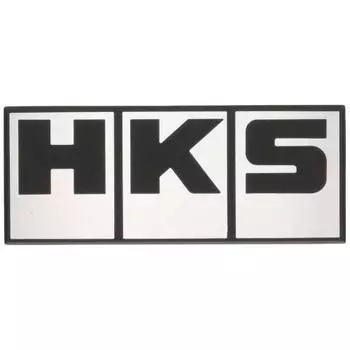 HKS Official Goods Emblem Silver 87 x 35mm 51003-AK027
