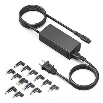 HKY 65W 19V 20V Компьютерное зарядное устройство для ноутбука Адаптер переменного тока Мышь Компьютер ACER ASUS HP Кабель питания Зарядный кабель Универсальный Адаптер питания Универсальный