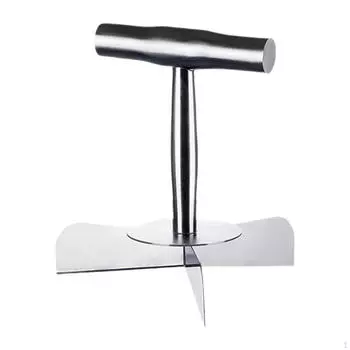 , Хлеб, Многоразовый измельчитель с ручкой, Многоцелевой для тортов, пиццы, Скребки для выпечки продуктов 17.3x18.2cm