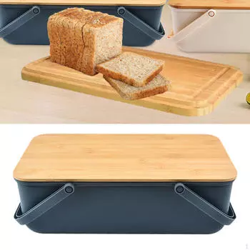 Хлебница для хлеба, булочек, бубликов, буханок хлебобулочных изделий, экономящая место в кафе, темно-синяя тёмно-синий