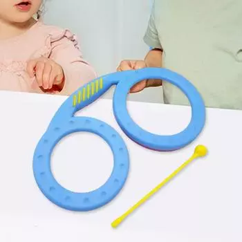 Хлопающий барабан ударный инструмент уникальный барабан в форме стаканов двухсторонний ручной барабан музыкальный инструмент Орфа прочный