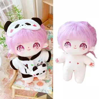 Хлопчатобумажная кукла, полностью заполненная игрушка-робот, ПП, набитая голым ребенком, плюшевая игрушка