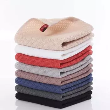 Хлопчатобумажные салфетки для мытья посуды — мягкие и впитывающие полотенца для посуды — 6 упаковок быстросохнущих тряпок для мытья посуды — кухонные салфетки размером 13 х 13 дюймов для мытья посуды на кухне One Size